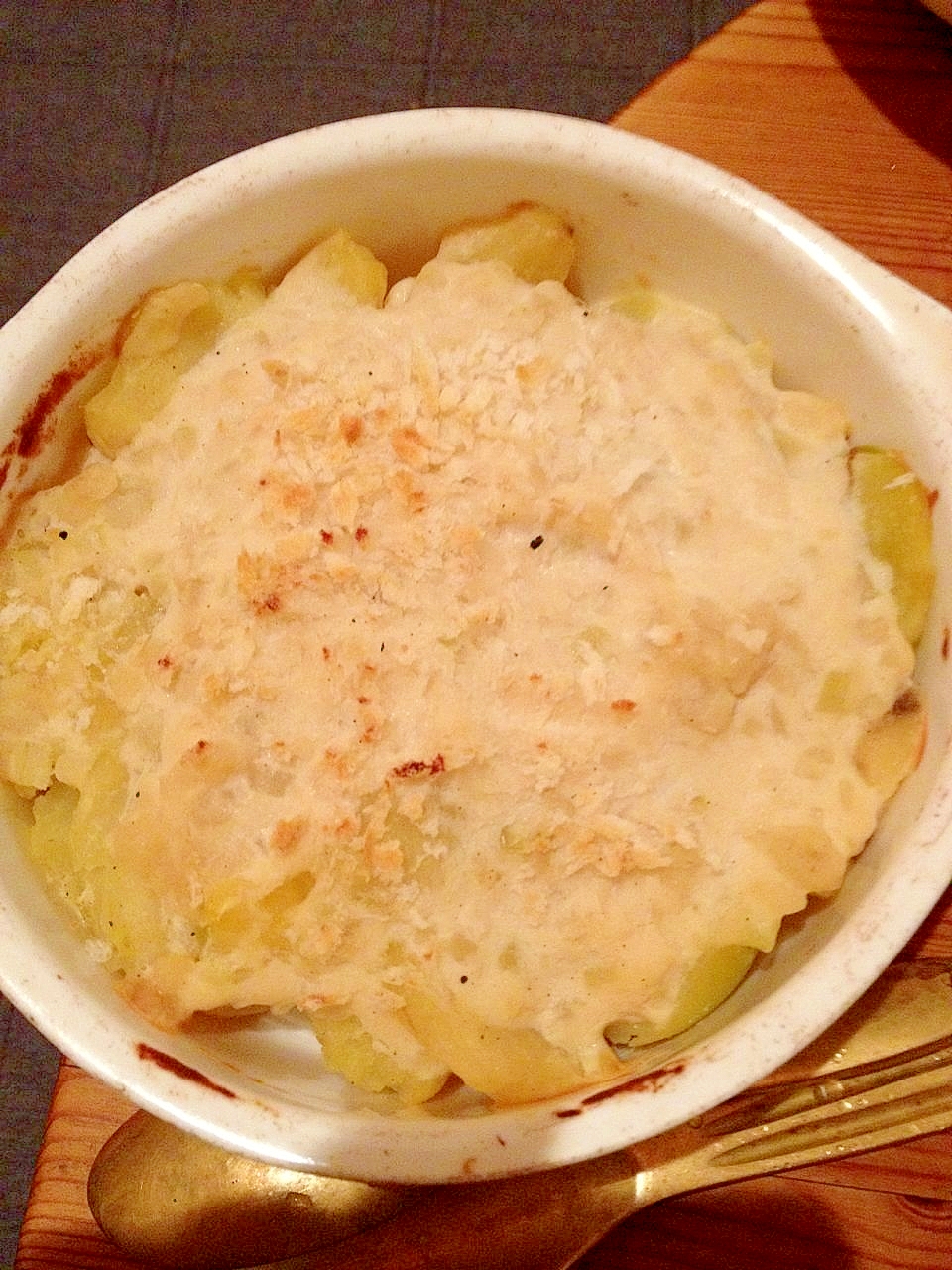 じゃがいもだけのシンプル豆乳グラタン レシピ・作り方 by macman3737|楽天レシピ
